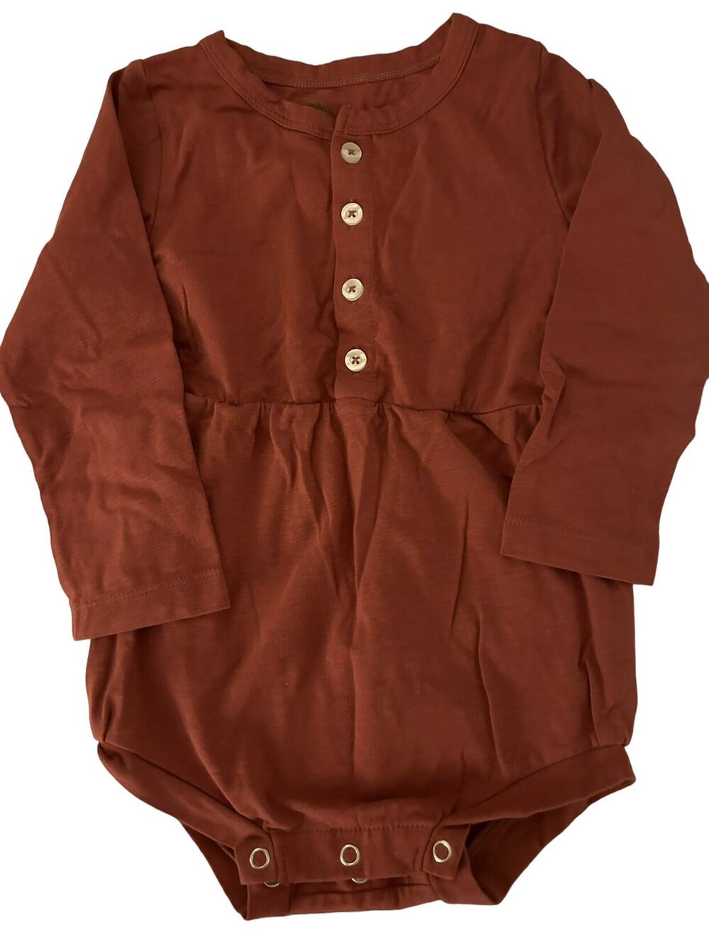 Kate Quinn Shirt Button Up Long Sleeve Onesie size 2t